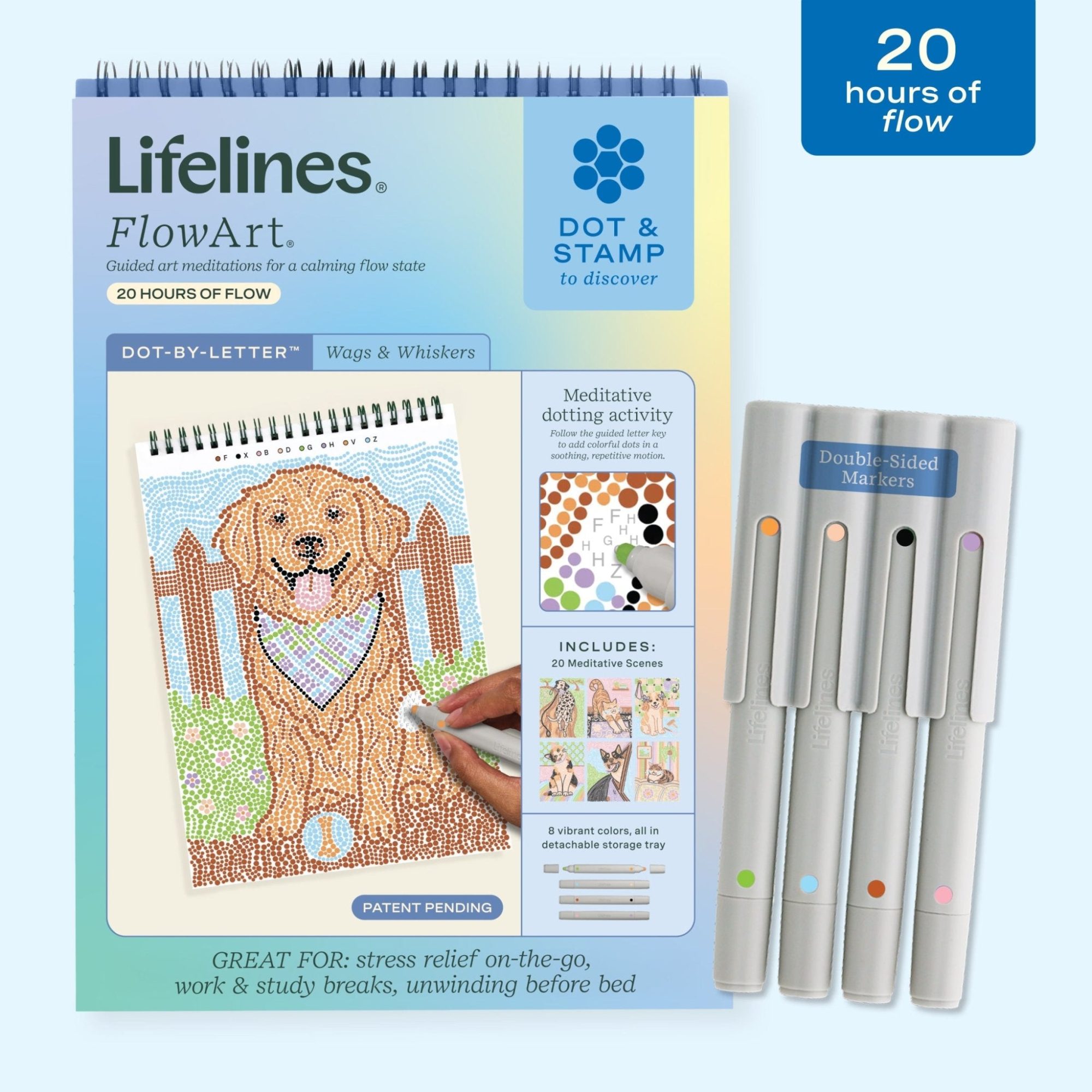 FlowArt® - Dot-By-Letter, Wags & Whiskers