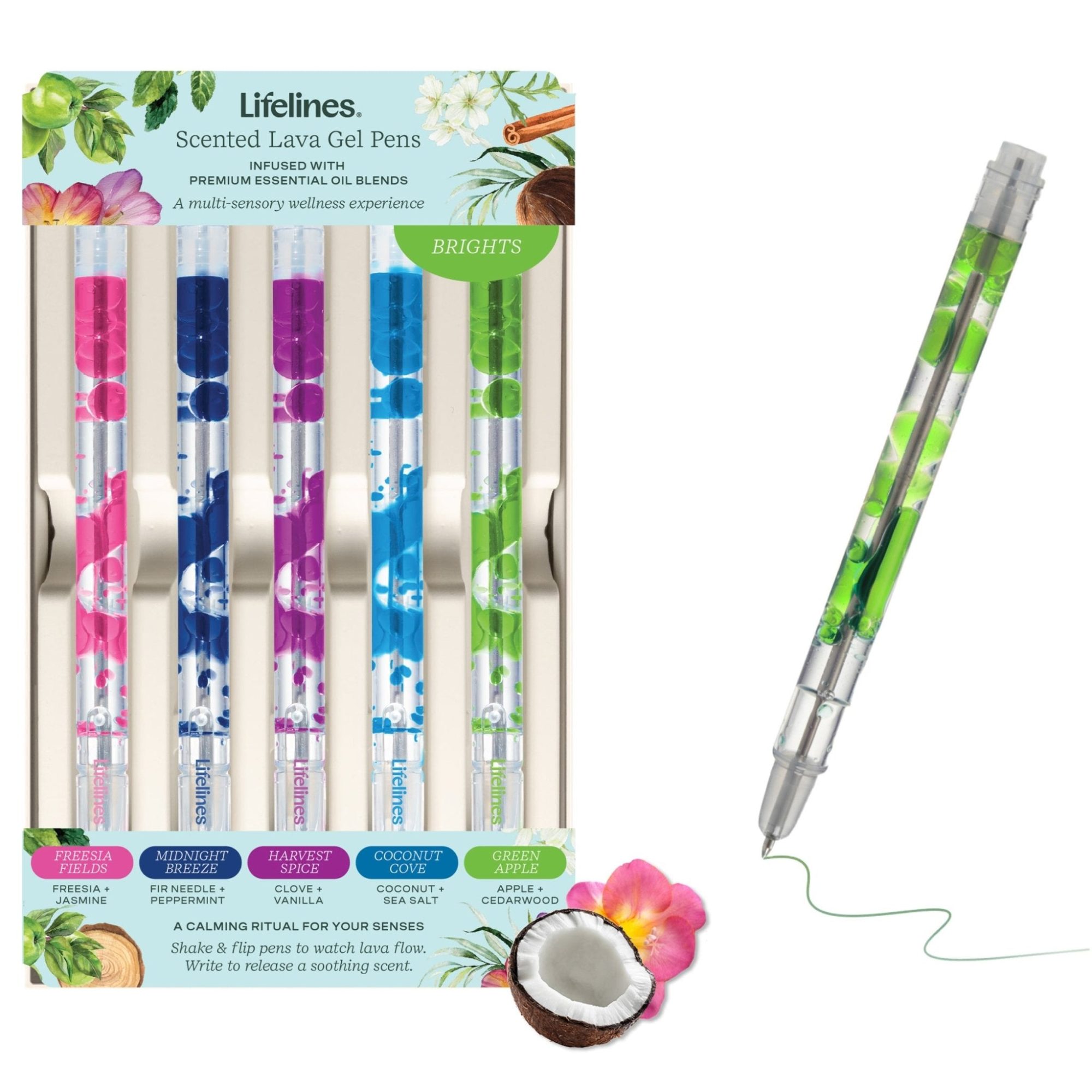Scented Lava Pen 5-Pack - Brights